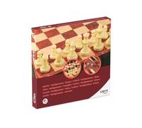 Cayro - Damas - Backgammon Magnético - Juego Magnético 3 en 1 Portátil - Ideal para Viajes - Incluye Fichas y Dados - Juegos Clásicos