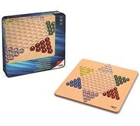 Cayro - damas chinas madera metal box - juego de mesa tradicional - ju