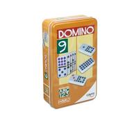 Cayro - Dominó - + 6 Años - Doble y Multicolor con Fichas de 9 Puntos - Juego de Mesa - Niños y Adultos - Más Dificultad y Diversión - 2 a 6 Jugadores