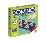 Cayro – Dominó triangular 56 piezas – Modelos/colores surtidos – Fácil de transportar
