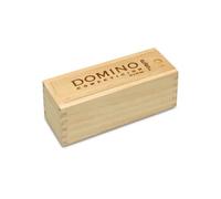 Cayro - Dominó - + 6 Años - Modelo de Competición - con Caja Tradicional de Madera - Juego Clásico de Mesa - para Niños y Adultos - De 2 a 4 Jugadores