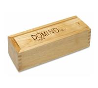 Cayro - Dominó XXL - + 6 Años - Juego de Mesa Niños y Adultos - Fichas de Gran Tamaño - Juego de Dominó Clásico - con Caja de Madera para Guardar Las Fichas - de 2 a 4 Jugadores