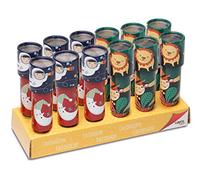 Cayro - Expositor de 12 Caleidoscopio Infantil- 2 Diseños Diferentes - Explorador o Astronauta - 17 cm de Largo y Extensíbles hasta 24 cm - Ideal para Niños Regalar