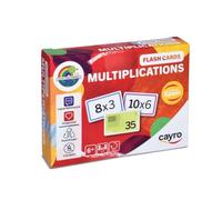 Cayro - Flash Cards Multiplications - Juego de Cartas de Multiplicar - Tablas de Multiplicar del 1 al 10 - Aprende de Forma Divertida - Juego Matemáticos