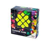 Cayro - Rompecabezas Flower Cube - Cubo estructura, gira y forma el cubo para niños y adultos