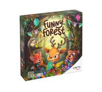 Cayro - Funny Forest - Juego de Mesa - Consgiue la Mayor Cantidad de Alimentos - Supera Las Pruebas con Amigos - 2-4 Jugadores