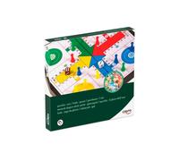 Cayro - Parchís - Oca Magnético - 2 en 1 - Juego de Mesa Portátil con Fichas Imantadas para Viajes - Fácil de Transportar - Juego Educativo para Niños y Adultos - Incluye Fichas y Dados