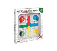 Cayro - Juego Parchis 4 jugadores con accesorios 33x33 cm (097)