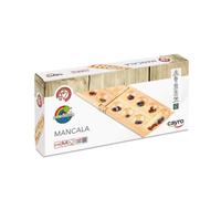 Cayro - Mancala - + 8 Años - Modelo Plegable de Madera - Juego de Mesa - para Niños y Adultos - Consigue el Mayor Número de Piedras - para 2 Jugadores