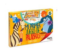 Cayro - Mi Primer Juego de Palabras - + 4 Años - Juego para Formar Palabras - Juego Educativo para Niños - Aprenden Mientras Juegan - Incluye Tablero Y Fichas De Letras - de 2 a 4 Jugadores