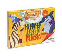Cayro - Mi Primer Juego de Palabras - + 4 Años - Juego para Formar Palabras - Juego Educativo para Niños - Aprenden Mientras Juegan - Incluye Tablero Y Fichas De Letras - de 2 a 4 Jugadores