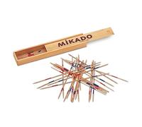 Cayro - Mikado - + 6 Años - Modelo de Madera - Juego de Mesa - Niños y Adultos - con Caja y Tapa Deslizante - Diversión y Equilibrio - 2 a 8 Jugadores