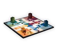 Cayro - Parchís - + 14 Años - Modelo Elegante - De Madera - Juego Divertido de Mesa - Niños y Adultos - Cubiletes y Fichas Cuadradas - 2 a 4 Jugadores