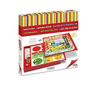 Cayro - Parchís y Oca - Juego De Mesa Clásico - Diversión Asegurada - Tablero - Resistente y Duradero - Incluye Dados y Fichas - Todas Las Edades - Ideal para La Familia