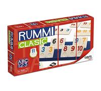 Cayro – Juego de mesa Rummi Clásico – +8 años, 106 piezas, bolsa de tela, 4 soportes, 2-4 jugadores