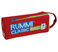Cayro - Rummi Travel en Bolsa Grande - Juego de Mesa Ideal para Viajes - Ideal para Niños y Adultos - Combina Las Fichas para Ganar - 4 Jugadores