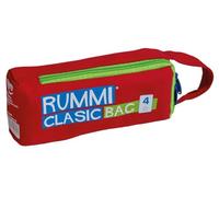 Cayro - Rummi Travel en Bolsa Pequeña - Juego de Mesa Ideal para Viajes - Ideal para Niños y Adultos - Combina Las Fichas para Ganar - +2 Jugadores