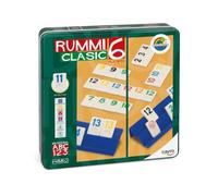 Cayro - Rummiclasic 6 - Juego de Mesa de números y Estrategia - 6 Jugadores - Consigue Combinar Todas Las fichas - Diversión en Familia - Combina Tus Fichas para Conseguir 100 Puntos