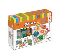 Cayro - Screw - Juego Tornillos y Tuercas Niños - Juego Educativo de Madera - Mejora la Habilidad Motriz - Aprenden Mientras Juegan - para Niños de 2 a 4 Años
