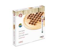 Cayro - Solitario - + 6 Años - con Tablero y Fichas de Madera - Juego Divertido de Mesa - Ideal para Niños y Adultos - Lógica y Estrategia - 1 Jugador