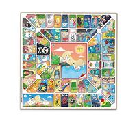 Cayro - Tablero Parchís y Oca - De Madera Diseño Clásico y Elegante - Tamaño 40 x 40 - Juego Tradicional - Desarrollo Cognitivo - Diseño Elegante y Duradero