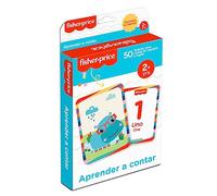 Cayro - Tarjetas de Aprender a Contar - Juego Educativo - Aprender a Contar - Aprendizaje Infantil Divertido y Efectivo - para Mayores de 2 Años - 50 Tarjetas - Juego en Familia