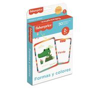 Cayro - Tarjetas de Formas y Colores - Juego Educativo - Aprendizaje Infantil Divertido y Efectivo - para Mayores de 2 Años - 50 Tarjetas - Juego en Familia