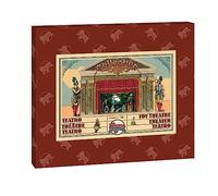 Cayro - Teatro - + 8 Años - Telón, Decorados y Personajes de Cartón - Juego de Mesa - Niños y Adultos - Interpreta la Obra de Tus Sueños - + 1 Jugador