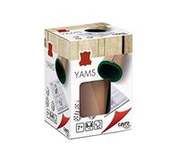 Cayro - Yam's Deluxe - + 7 Años - Cubilete de Piel Auténtica - Juego de Mesa - Niños y Adultos - Consigue la Máxima Puntuación - Ideal 2 a 8 Jugadores