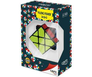 Cayro-yj8320 cubo mágico imposible 3 caras axis, multicolor (yj8320)