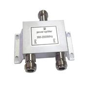 CAYUND 1 Adaptador Hembra N de 380-2500 MHz a Divisor de Potencia de 2 vías
