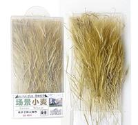 Cayway Modelo De Trigo en Miniatura Grass Tufts Juego de Mesa de Arena Mechones de Hierba Wasteland Tuft Modelo de Mechones de