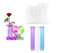 Cayway Moldes de Resina Epoxi Moldes de Resina para Floreros, Marcos de Fotos de Resina Epoxi para Bricolaje Plantas Decoración Hogar Oficina Hidropónicas