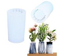 Cayway Moldes Resina Epoxi de Silicona Florero Moldes de Silicona para Jarrones Moldes Resina Jarrón Manualidades Casting Mold Decoración Hogar Mesa (Style A)