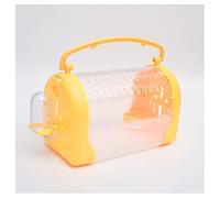 Caza de Aves Salidas panorámicas Pájaros Carry Carry Parrot Caza de pájaros Transporte portátil CAGA Portable CAGA Tiger Tiger Canary para tortolitos Finches Parrotlet Bird Cage (Amarillo)