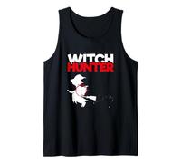 Caza de Brujas Halloween Amante de brujería Divertido Cazador de Brujas Camiseta sin Mangas