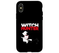 Caza de Brujas Halloween Amante de brujería Divertido Cazador de Brujas Carcasa para iPhone X/XS