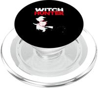 Caza de Brujas Halloween Amante de brujería Divertido Cazador de Brujas PopSockets PopGrip para MagSafe