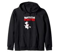 Caza de Brujas Halloween Amante de brujería Divertido Cazador de Brujas Sudadera con Capucha