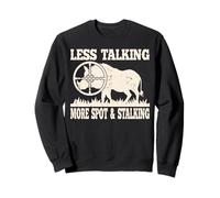 Caza de Cerdos Cazador de Cerdos Menos Hablar más Punto Sudadera