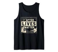 Caza de Fantasmas Cementerio de Humor Paranormal después de Que Las Vidas importan Camiseta sin Mangas