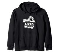 Caza de Fantasmas Cementerio de Humor Paranormal después de Que Las Vidas importan Sudadera con Capucha