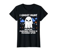 Caza de Fantasmas Humor Paranormal Investigador Chiste de ira Camiseta gráfica económica, Mujer, Negro, L