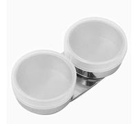 Caza de paleta de tapa de pintura al óleo doble de acero inoxidable de acero inoxidable Paleta de prueba de fuga portátil para arte de estudio al aire libre con opción de cubierta (F-308 con portada)