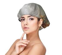 Caza de patos salvajes voladores,Gorro de dormir de satén para adultos - Gorro de dormir elástico para mujer, cubrecabello nocturno