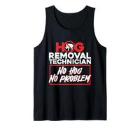 Caza del jabalí Cazador de jabalíes Camiseta sin Mangas