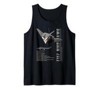 Caza furtivo F-117 Nighthawk (especificaciones) Camiseta sin Mangas