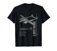 Caza P38 Lightning Camiseta