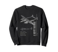 Caza P38 Lightning Sudadera