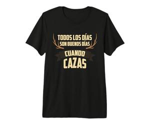 Cazador Cacería Rifle - Cazar Cuerno Venado Caza Camiseta Premium
